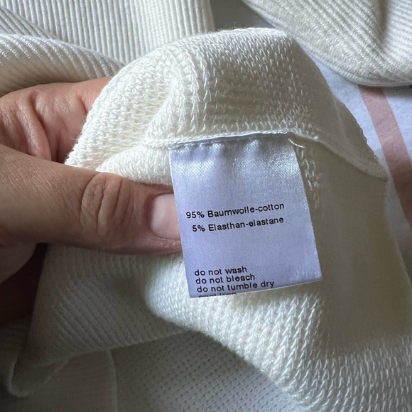 Akris Punto Cream Crew Neck Sweater - Picture 5 of 6